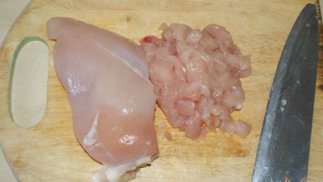 Рубленые котлеты из курицы