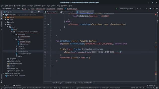 Coding Bukkit Home plugin - KotlinBukkitAPI [Speedcode]