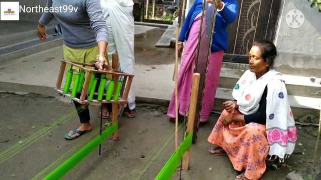 How to work Handloom textile process || How to work Handloom Village people ||Village Handloom pro смотреть онлайн