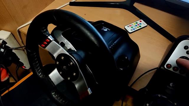 работа руля logitech g27 смотреть онлайн