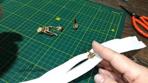 Как вставить бегунок в молнию (35)/Свой способ/Способ из интернета с помощью вилки/Сравнение