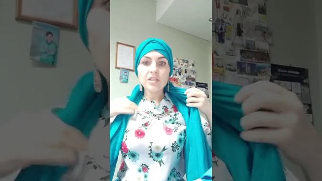 Уникальный тюрбан, раз- два и красота)))