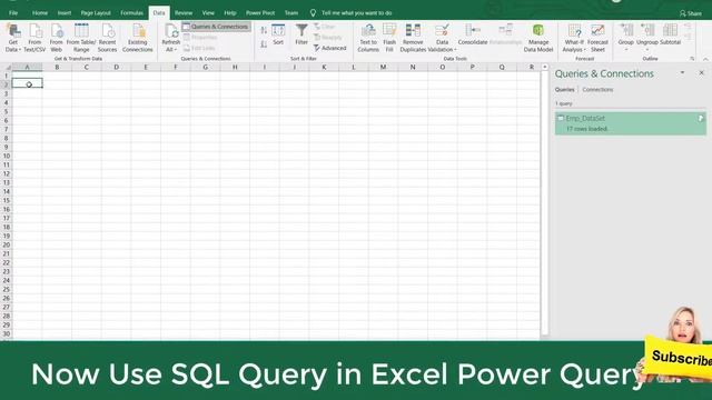 How to use Native SQL Queries on Excel Data with Power Query смотреть онлайн