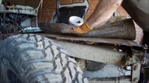 Капитальный ремонт УАЗ 31512. Часть 4. Резка левого заднего крыла, задней панели пола.