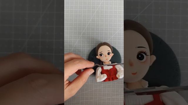 Christmas girl clay sculpture смотреть онлайн