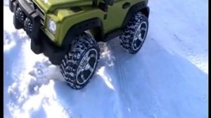 КИНДЕРИНО на Детской Площадке Катаемся на ДЖИПЕ НОВЫЙ ЭЛЕКТРОМОБИЛЬ Машинки для детей