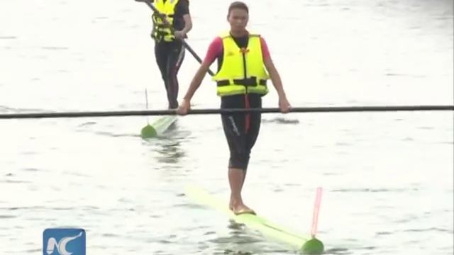 10th Chinese Ethnic Games:Single bamboo floating смотреть онлайн