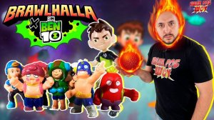 ПАПА РОБ И БЕН 10: BRAWL STARS ИЛИ BRAWLHALLA? ЧЕЛОВЕК-ОГОНЬ ПРОТИВ БРАВЛЕРОВ! 13+