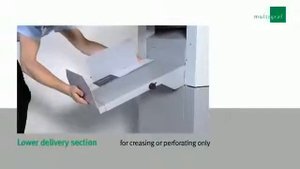 Биговально-Фальцевальная машина Eurofold Touchline CF375 | ООО Полиграфические машины