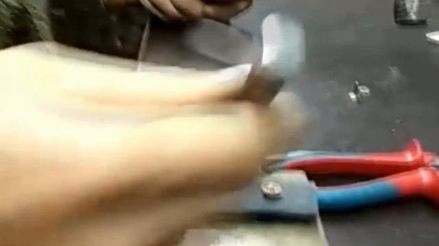 Установка заклепок.