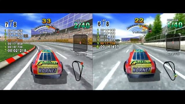 DEMUL Vs Real Dreamcast - Daytona USA 2001 смотреть онлайн