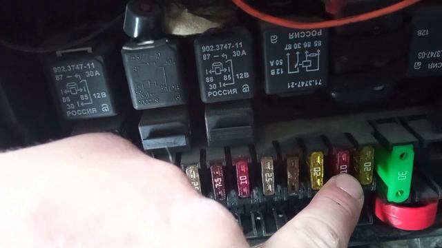 Блок предохранителей Лада Приора | Монтажный блок Priora