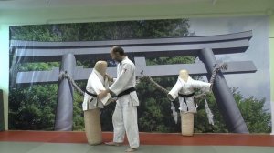 Как тренировать броски дзюдо на борцовском манекене. Бросок через спину, MOROTE SEOI NAGE