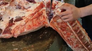 Разделка говядины cutting beef мастер класс,задок бычка . делаем показываем максимально просто )