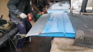 Восстановление двери фольксваген т4. За один день производится полный ремонт.