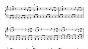 Boogie Woogie Pickup Putdown Exercises | Piano Sheet Tutorial | Буги Вуги упражнения ноты пианино