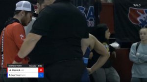 2023 Senior Nationals: Alexandra Hedrick vs Amanda Martinez: 57 KG Finals