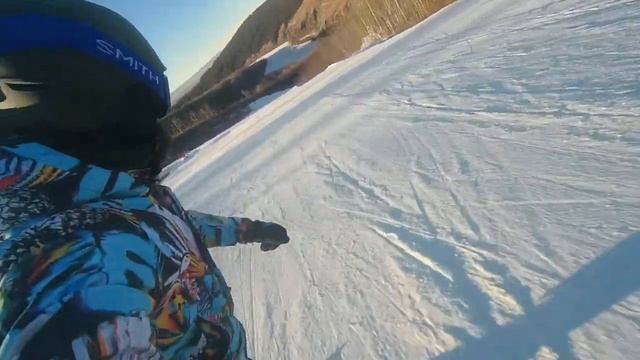 Лайтовый проезд по склону горы Светлой в Чите смотреть онлайн