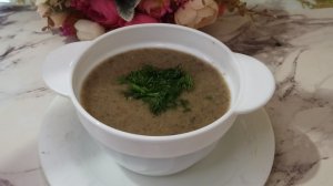 Гороховый суп с шампиньонами. Очень вкусно и быстро