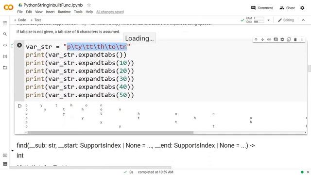 Python Data Type | String  | String Inbuilt Functions | Python String Data Type | Python Inbuilt Fu