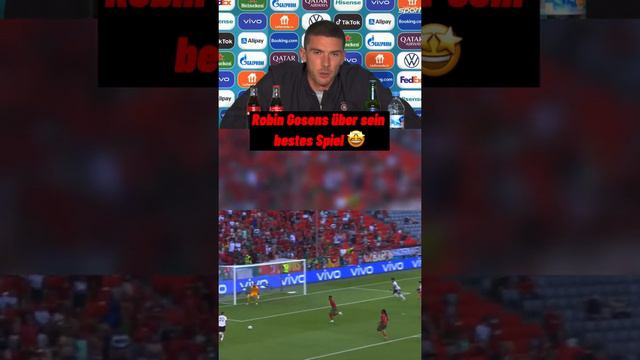 Robin Gosens über seine Leistung gegen Portugal 🇵🇹🤩