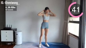 10 MIN STANDING ABS WORKOUT _ Get Ab Lines & Slim Waist _ Emi