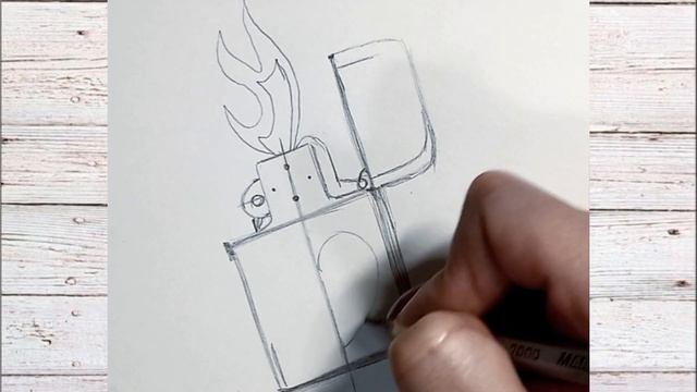 Рисуем простой рисунок.Рисунки с сердечками.Рисунки для срисовки .Рисование с обьяснением.