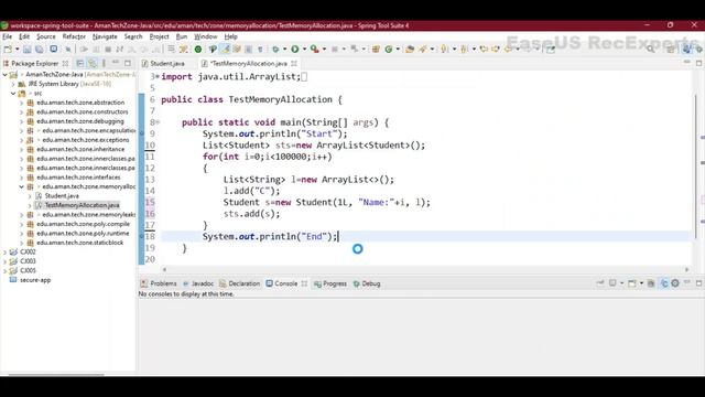 Java Heap Memory | Demonstrate Allocation & Deallocation | Generational Memory | Minor GC Major GC
