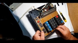 разбор калькулятора электроника МК59