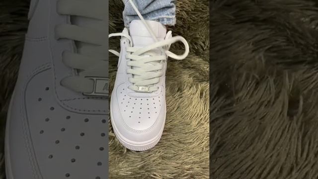 Nike Air Force 1 Laces Tutorial ❗️.  If you love shoes you have to watch this !!