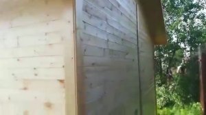 Садовый домик на базе бытовки 4х2,3м