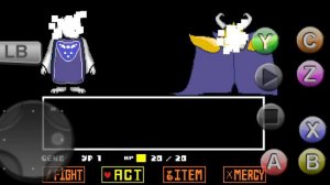 Asriel Dreemurr fight android