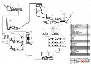Схема производства цемента по сухому способу курсовой проект