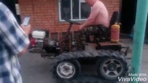 Самоделкин\Самодельный трактор.