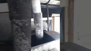 Баня в тайге на зимовье