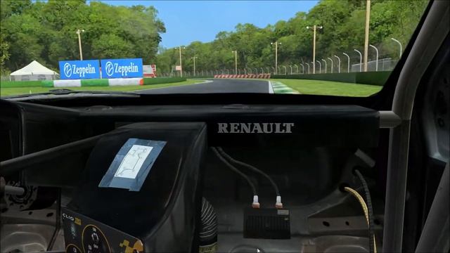 rF2 - Clio Cup at Mills Metropark - Onboard смотреть онлайн