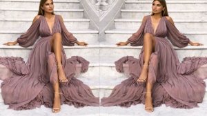 Как сшить  платье  к лету из шифона. Шифоновые  платья - фасоны.