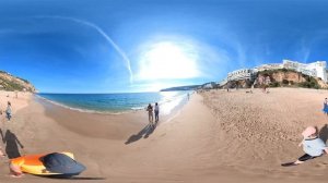 Califórnia Beach Sesimbra | Portugal ?? | 360° Beach Walk