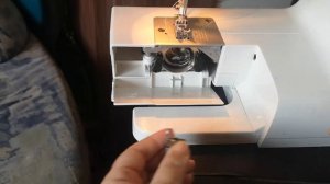 Unter, Ober Nähmaschine Singer Tradition einfädel, Заправка нижней и верхней нити швейной машины