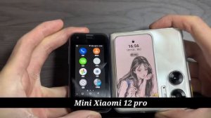 Mini Xiaomi 12 pro quick unboxing || Soyes d18 mini smartphone