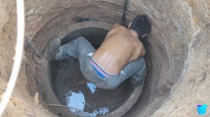 Что делать, если застряли кольца в колодце?