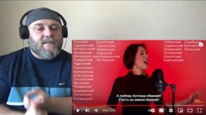 ALISA SUPRONOVA - KATYUSHA in 40 Languages [Алиса Супронова - КАТЮША] (REACTION)