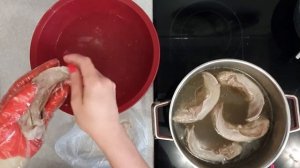 Язык свиной отварной/ Подробный рецепт приготовления отварного языка