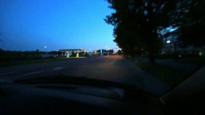 Night drive - Finland, Varkaus