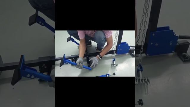 Мини стапель для вытяжки и рихтовки элементов кузова с помощью PDR и споттера