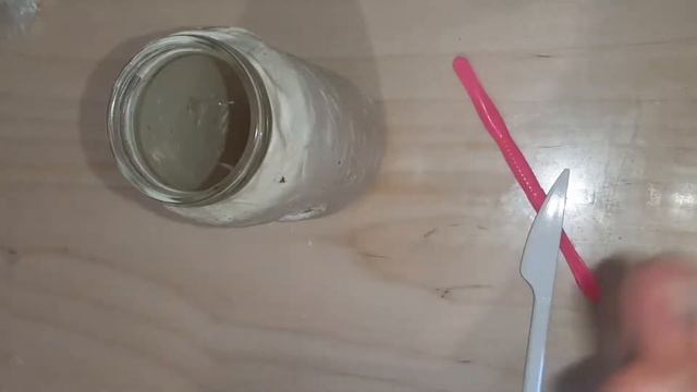 DIY Дом-гриб из стеклянной банки /самодельная самозатвердевающая масса /глина для лепки