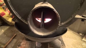 Печь Камелёк, типа Bullerjan. Отопление гаража или мастерской.