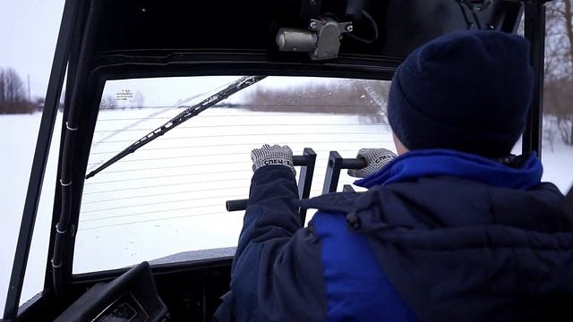 ВЕЗДЕХОД-САМОДЕЛКА "ОКОВЕЦ МИНИ"-СНЕГ-НЕ ПОМЕХА! смотреть онлайн