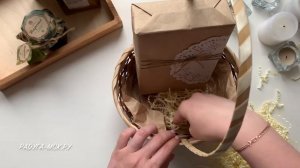 Подарочная корзина своими руками. Идеи для подарка