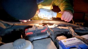 Ховер Н5 дизель. Как поменять лампы Н7 без мата